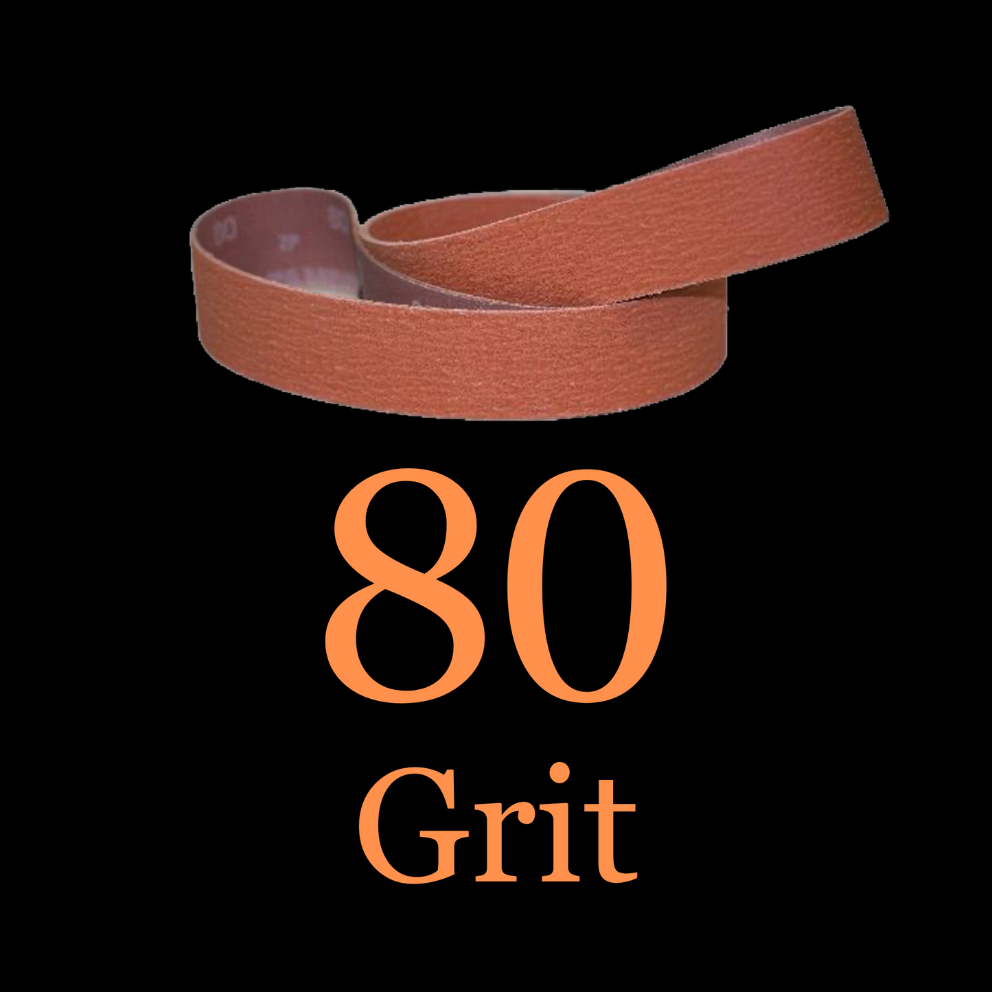 2” x 72” Blaze Premium Ceramic Belts 80 Grit