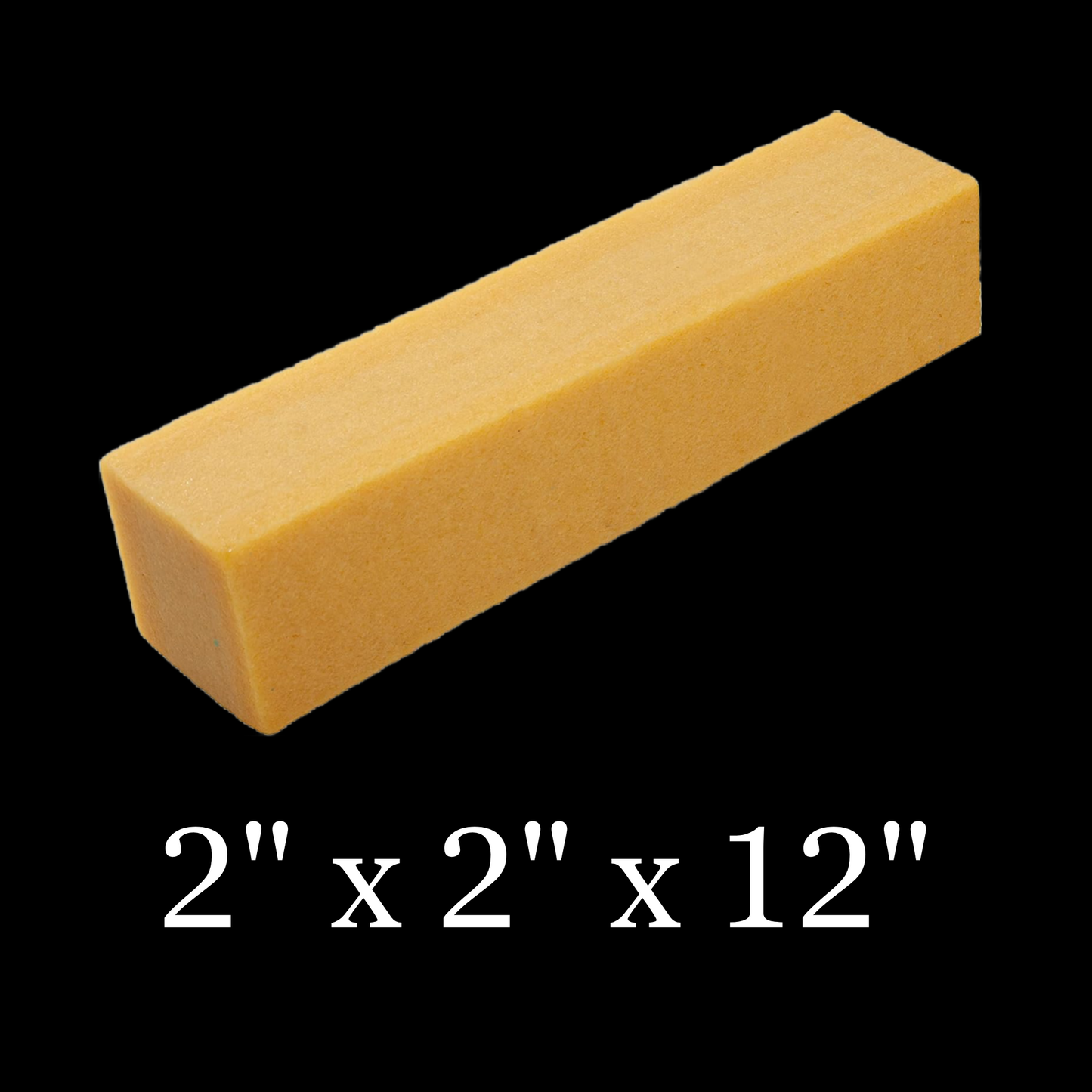 Rubber Belt Eraser Cleaner 2” x 2” x 12”