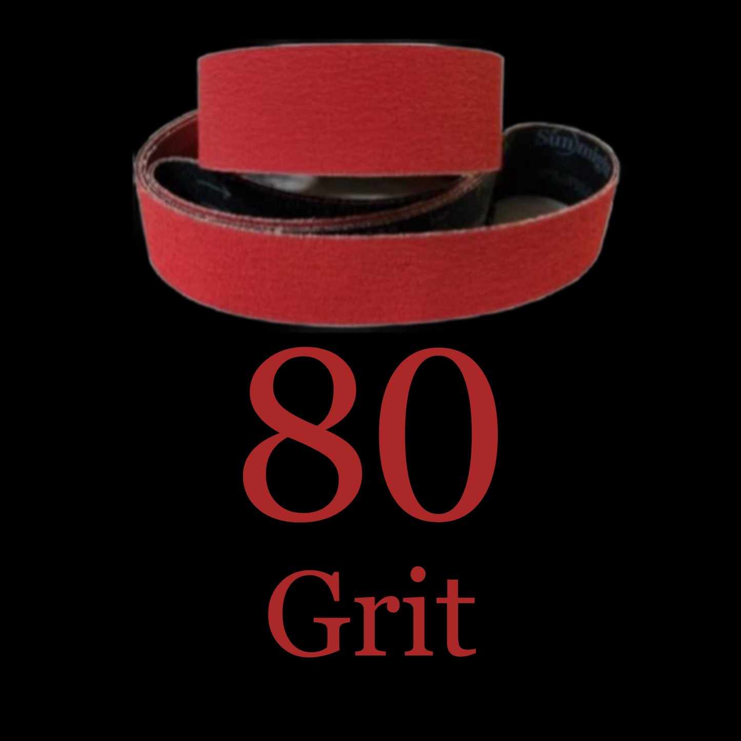 2” x 72” Metal Eater Premium Ceramic Belts 80 Grit