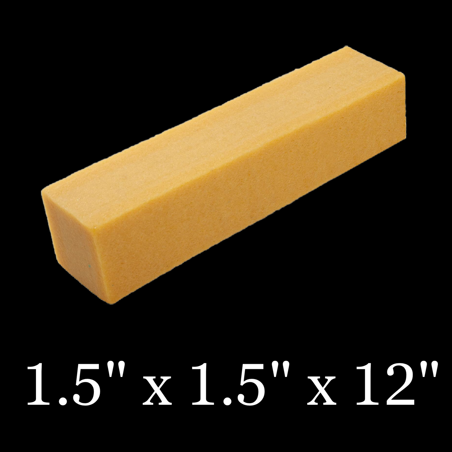 Rubber Belt Eraser Cleaner 1.5” x 1.5” x 12”