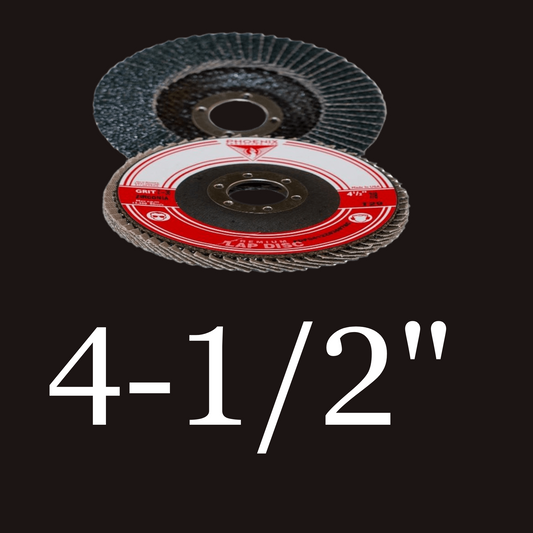 4-1/2” x 7/8” - Zirconia Grinder Flap Discs
