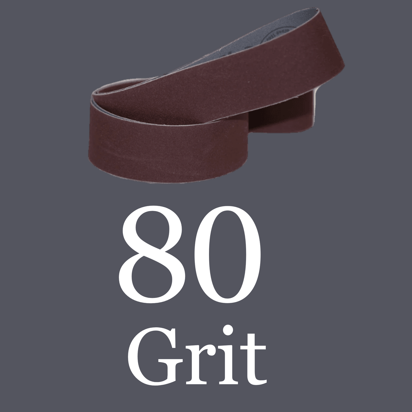 1” x 30” Aluminum Oxide Belt 80 Grit