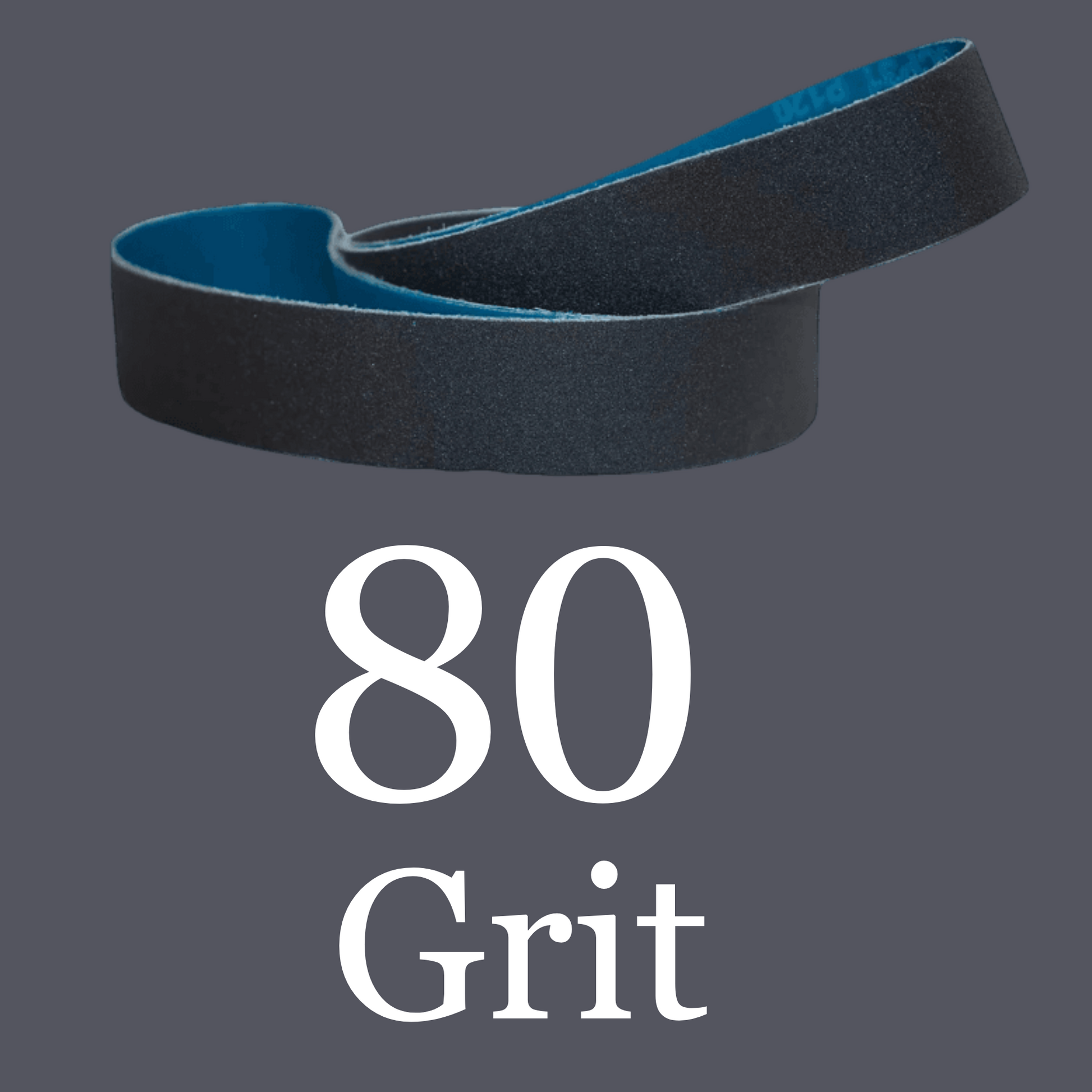 2” x 72” Premium Black Silicon Carbide “Y” Belts 80 Grit
