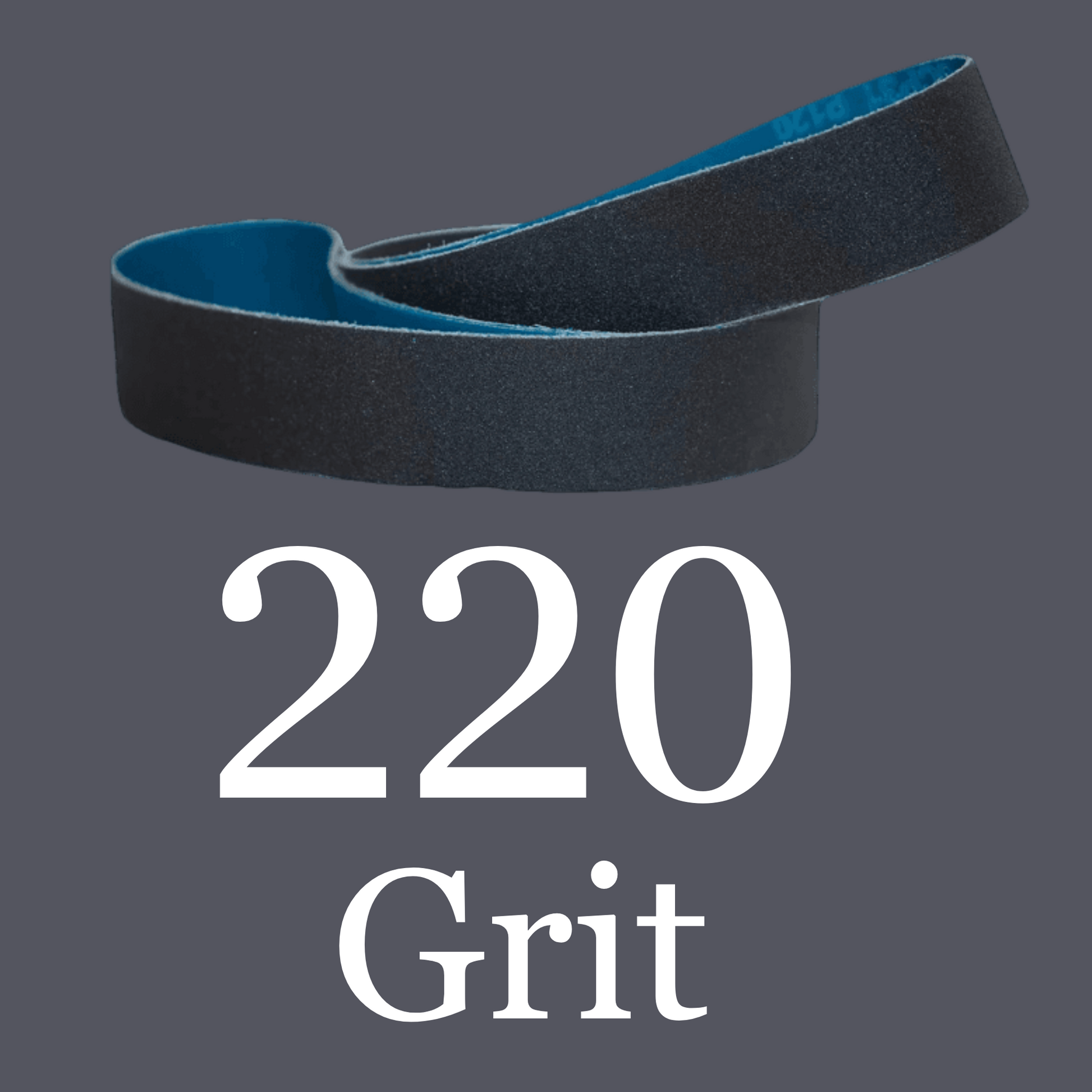 2” x 72” Premium Black Silicon Carbide “Y” Belts 220 Grit
