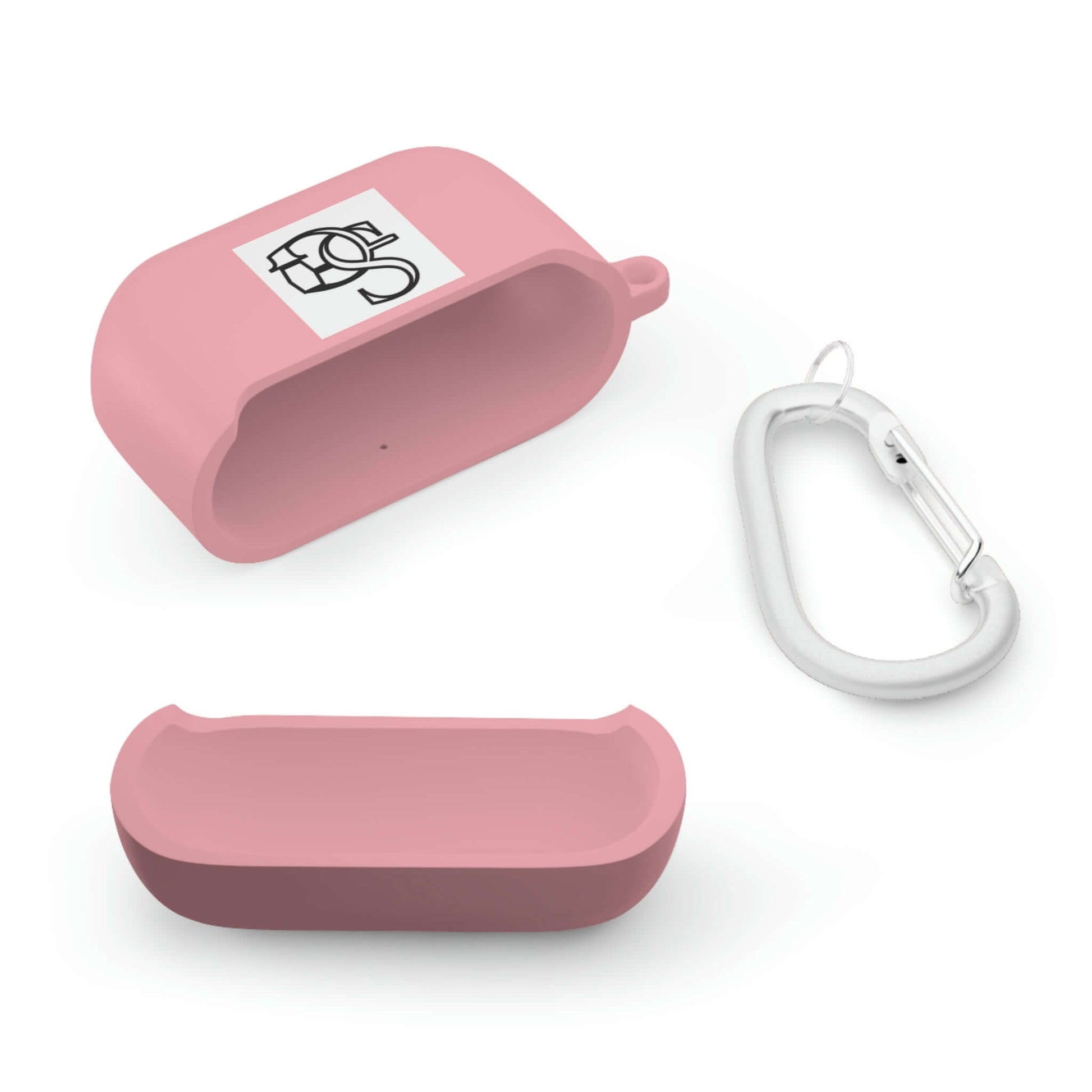 Air Pod Case with Pink cover with Six-Gen Forge Logo