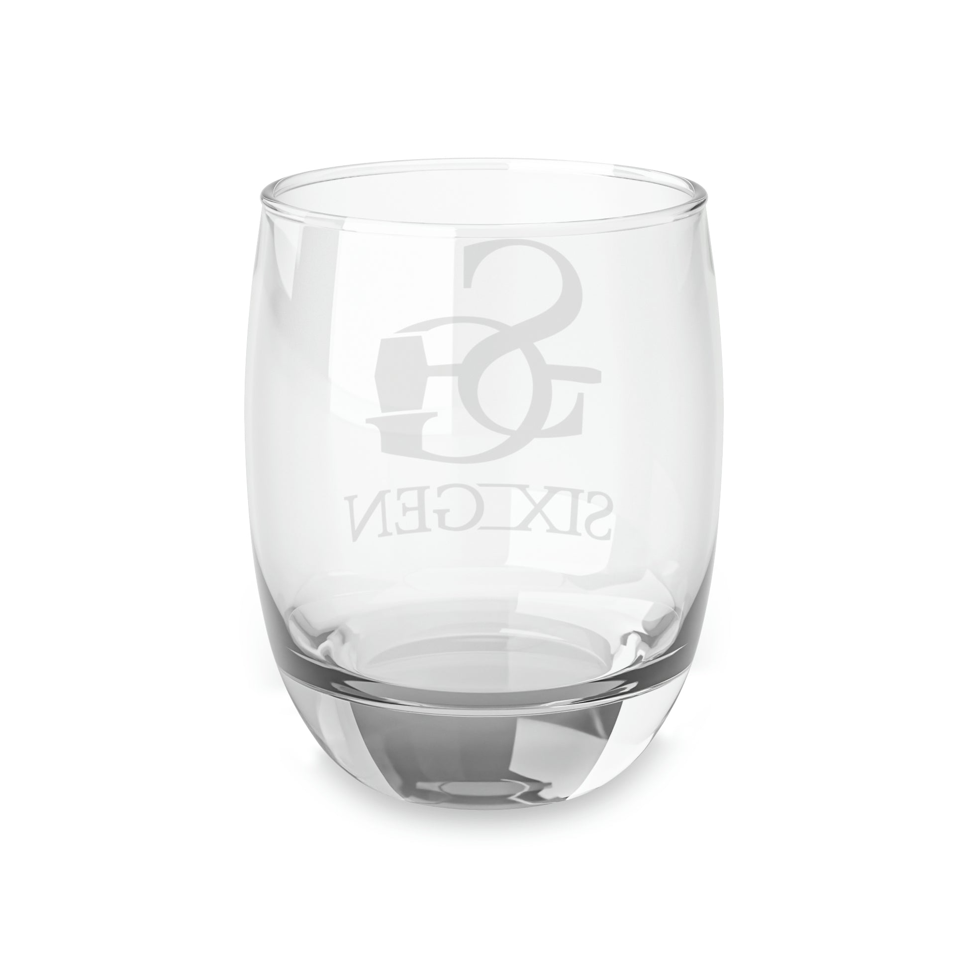 Whiskey Glass with Six-Gen Logo