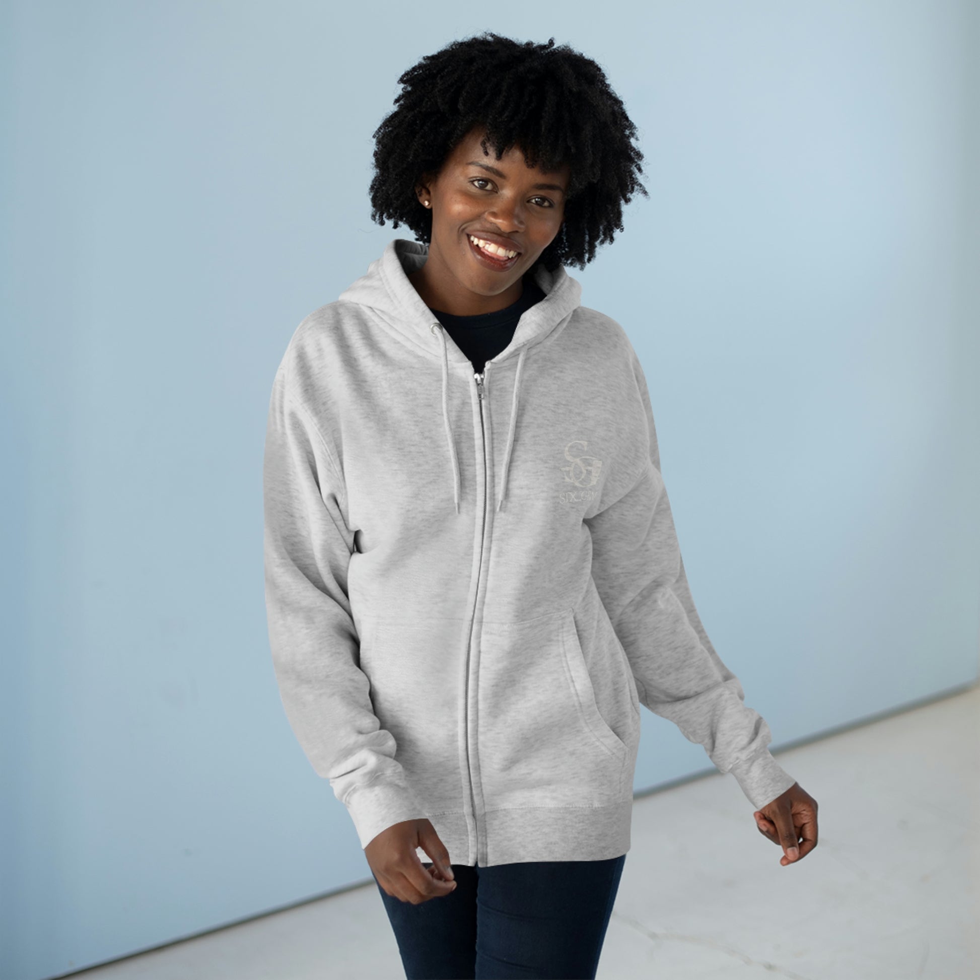 Six-Gen Forge Long Sleeve Zip Hooded Sweatshirt